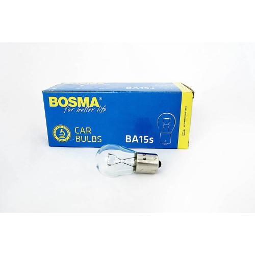 Lâmpada Auto Bosma 12V 21W BA15s (caixa10 unidades)