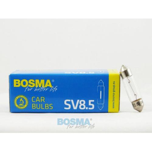 Lâmpada Bosma 24V 5W TBosma 24V 5W tubolar 36mm (Caixa 10 unidades)