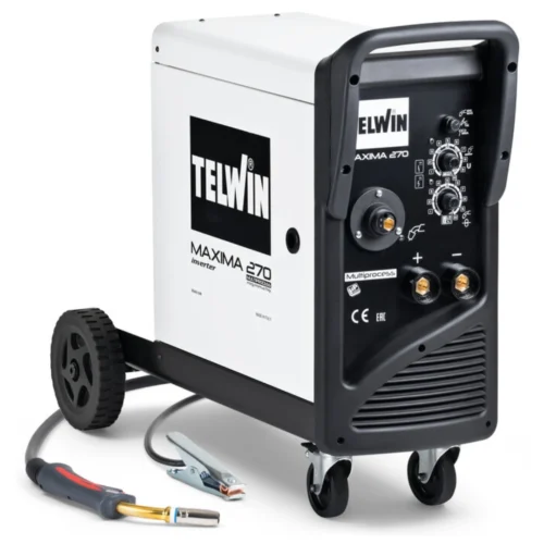 Máquina soldar Telwin Máxima Synergic 270 – MIG – TIG – FLUX – MMA + Oferta