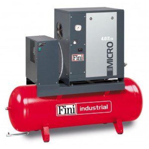 Compressor de Parafuso FINI MICRO 4.0-10-200 ES (com Secador)