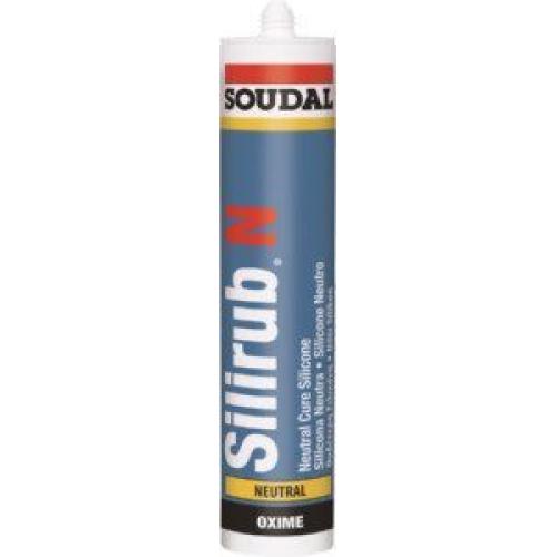 Silicone Neutro Soudal Silirub N Branco