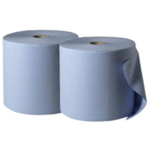 Papel Industrial Azul Pack 2 bobines folha dupla