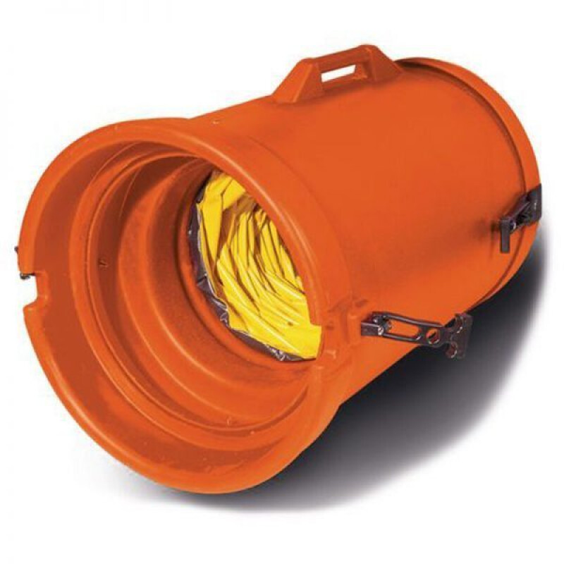 Ventilador Axial Portátil com Caixa de Mangueira Transporte de Ar Unicraft MVT 200 P SET