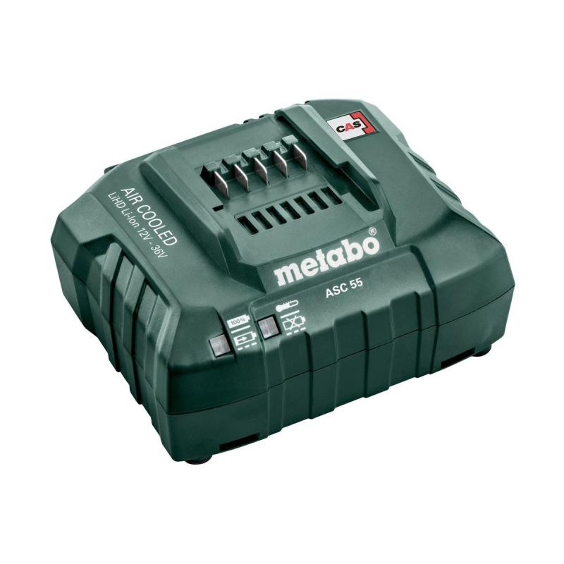 CARREGADOR METABO ASC 55, 12-36 V, "AIR COOLED"