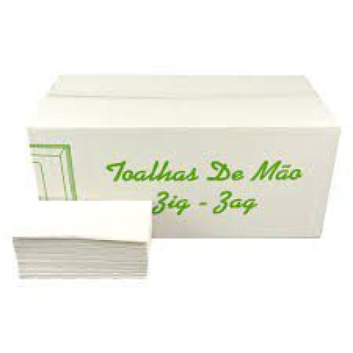 Toalha de mão ZIG ZAG - SOFT - 20 Maços