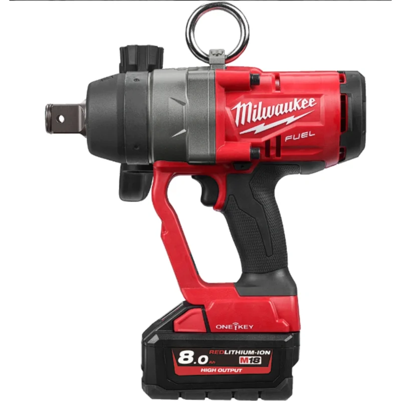 Chave Rodas 1″ 2400Nm desaperto Milwaukee + 2 BAT 18V 8Ah + oferta - 1