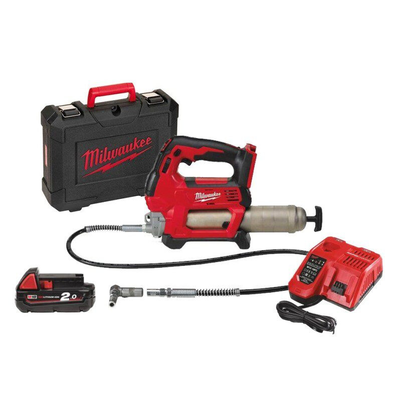 Bomba Lubrificar a bateria Milwaukee M18 GG-201C