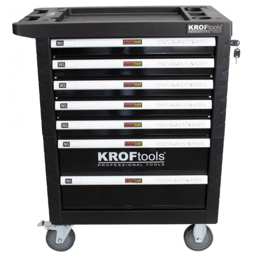 Carro ferramenta com 236 peças Kroftools premium