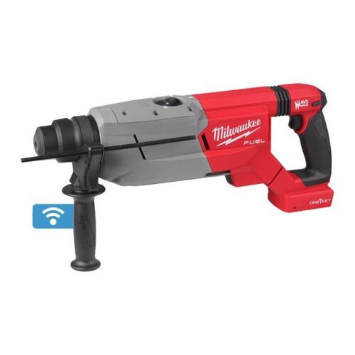 Martelo combinado Milwaukee SDS-PLUS 32 mm com punho em D + kitbox + oferta