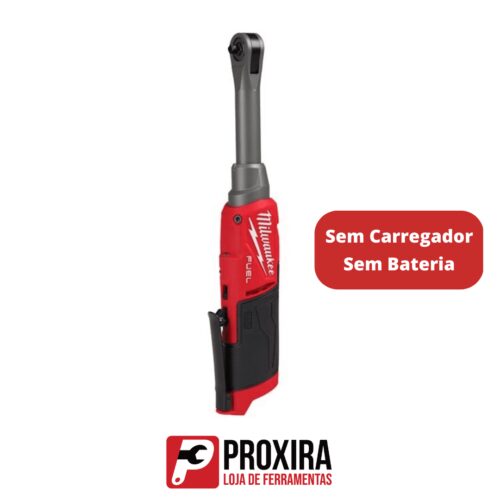 Chave de Roquete 1/4" de alta velocidade de corpo alongado Milwaukee M12 FHIR14LR-0