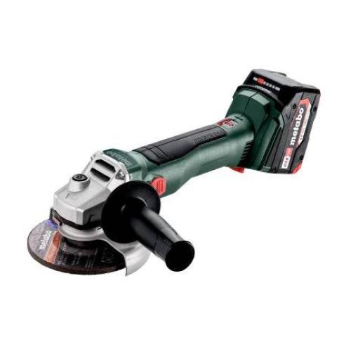 Rebarbadora sem fio Metabo W 18 L BL 9-125 + 2 bat 4Ah e carregador